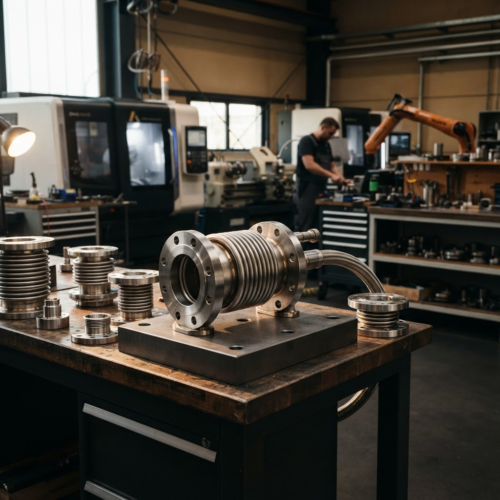 Raj Bellows industrial project imagery
